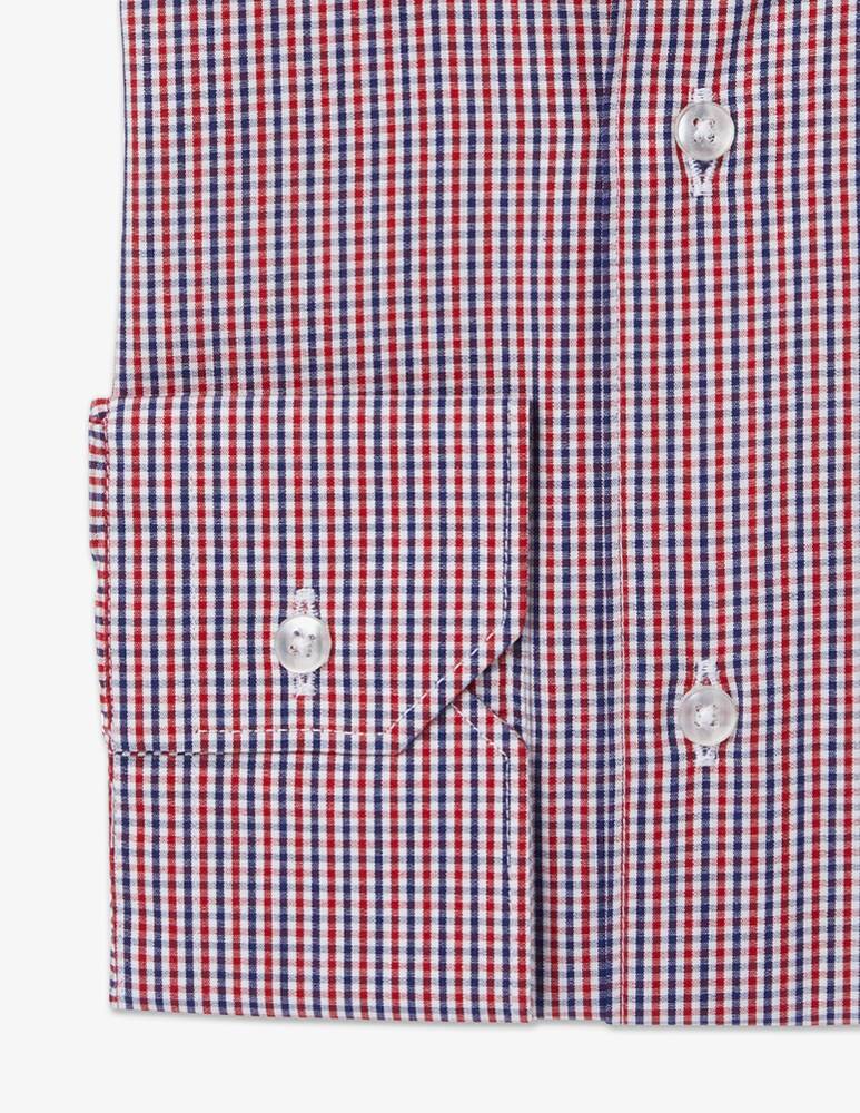Sartoria Italiana Camicia Quadro Bicolore