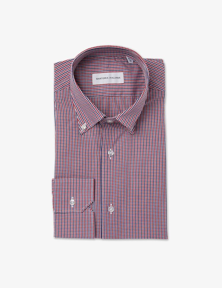 Sartoria Italiana Camicia quadro bicolore
