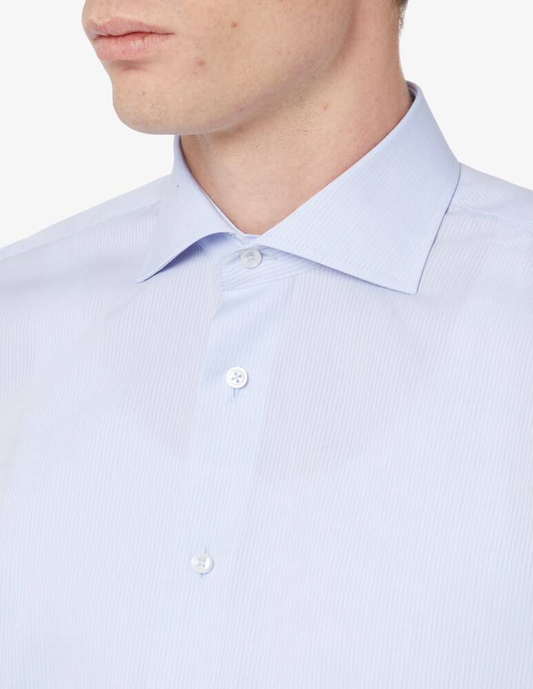 Sartoria Italiana Camicia Regular Micro Struttura No Iron
