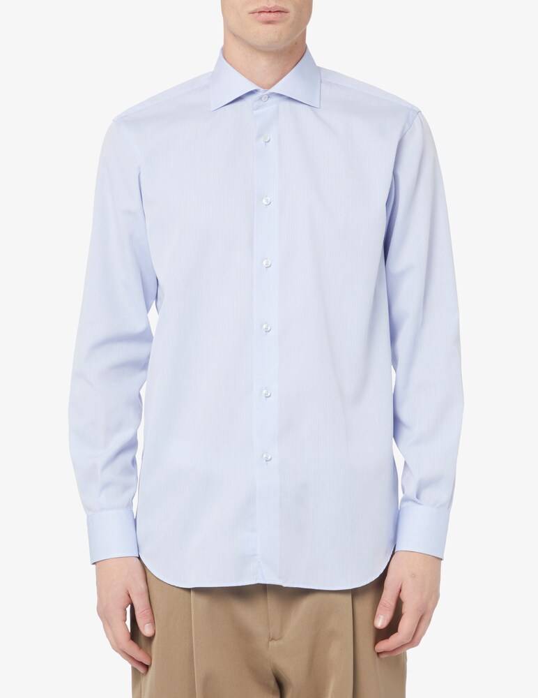 Sartoria Italiana Camicia regular micro struttura no iron