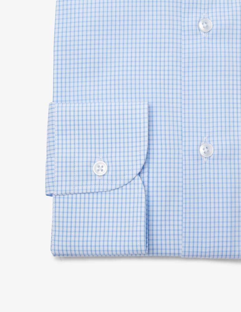 Sartoria Italiana Camicia Regular Quadretti Doppio Ritorto