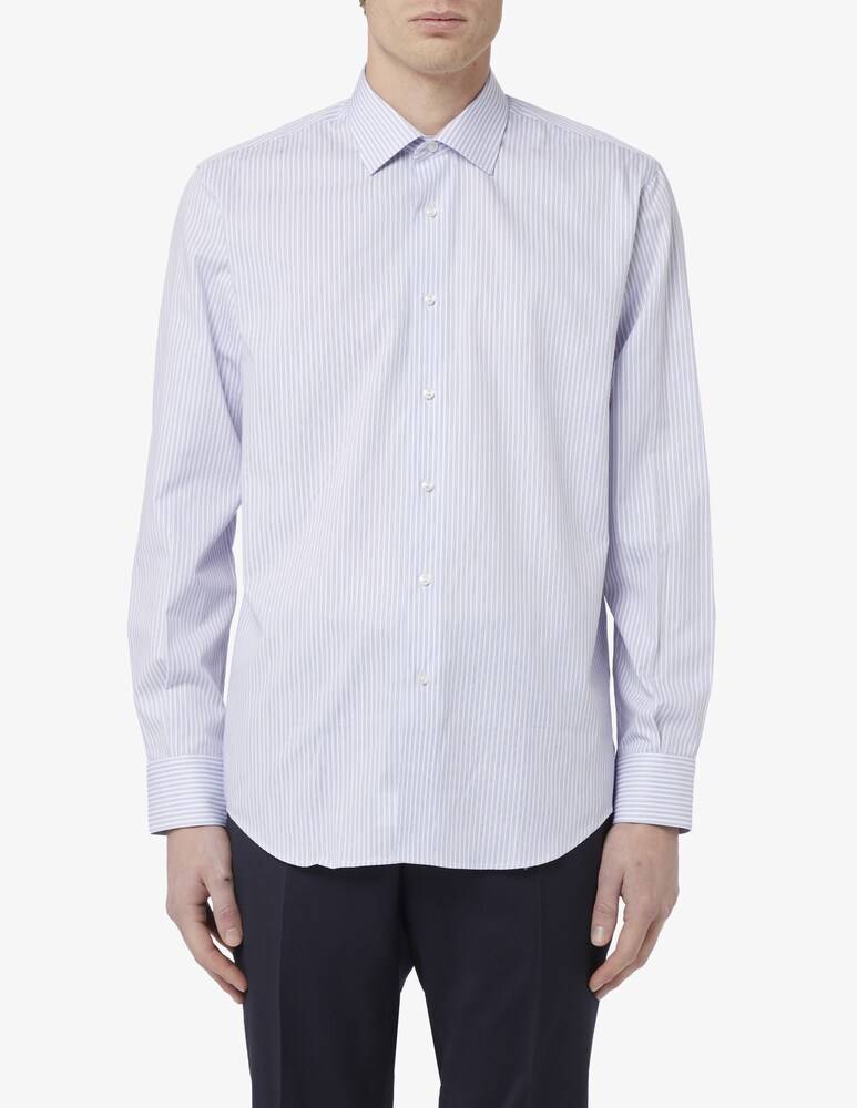 Sartoria Italiana Camicia regular riga no iron