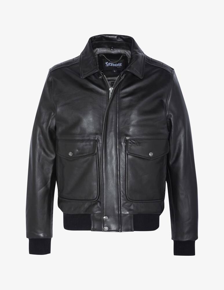 Schott Giacca Aviator In Pelle
