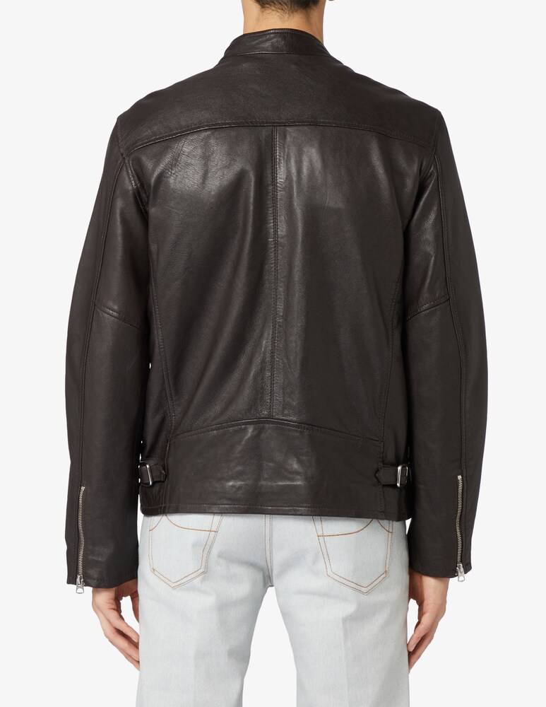 Schott Giacca Biker Pelle Liscia