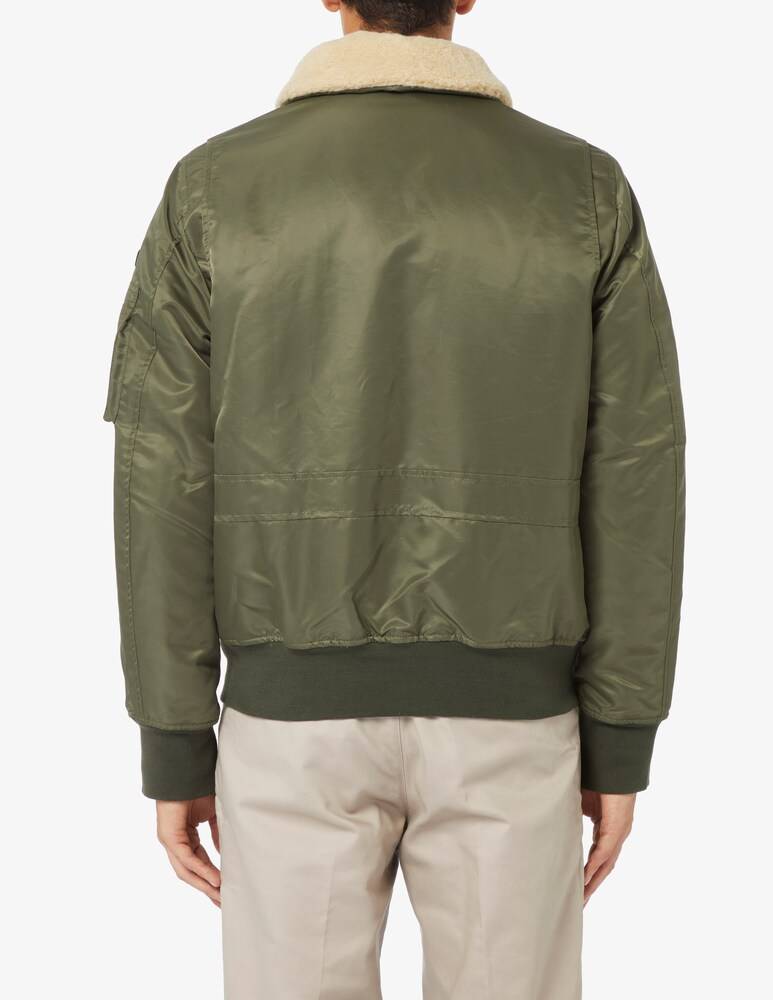 Schott Giacca Bomber Con Collo Pelliccia