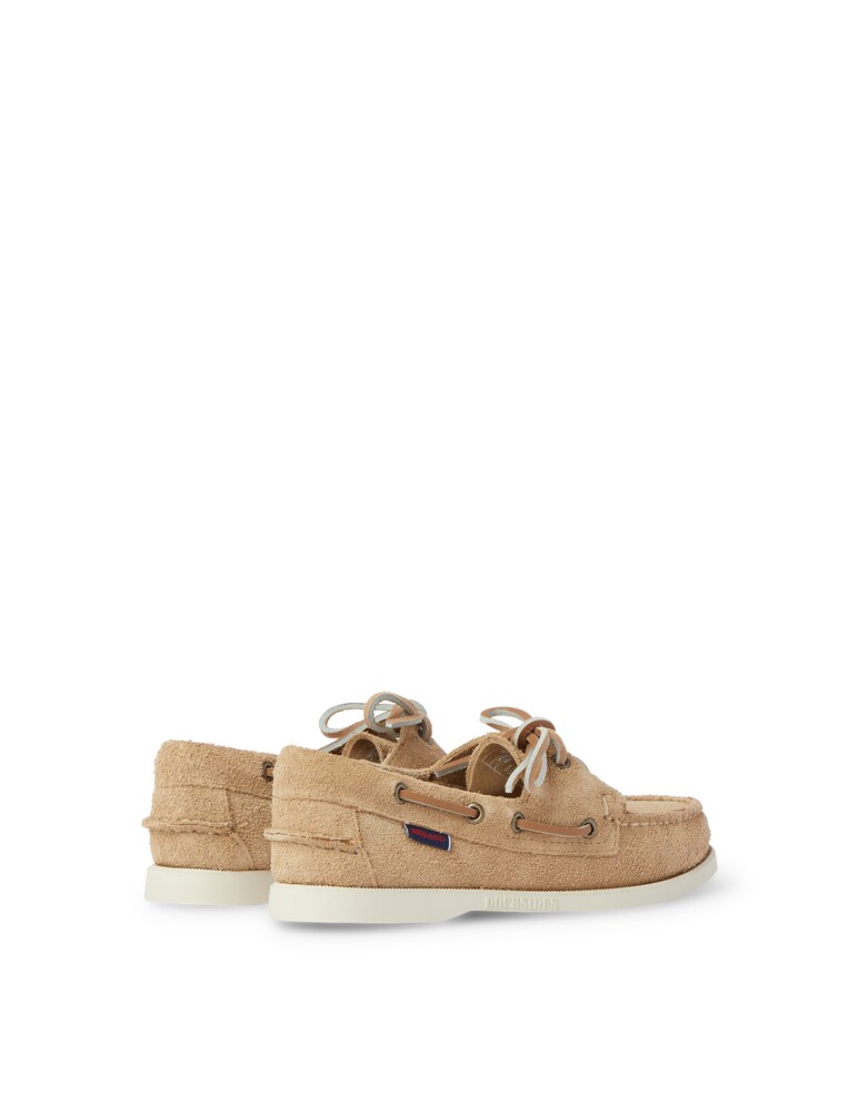 Sebago Mocassini Da Barca In Pelle - Beige