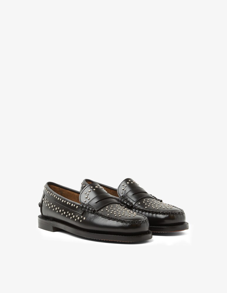 Sebago Mocassini In Pelle Dan Studs