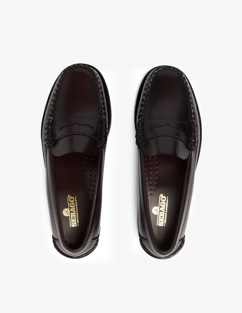 Sebago Mocassino In Cuio Classico - Rosso