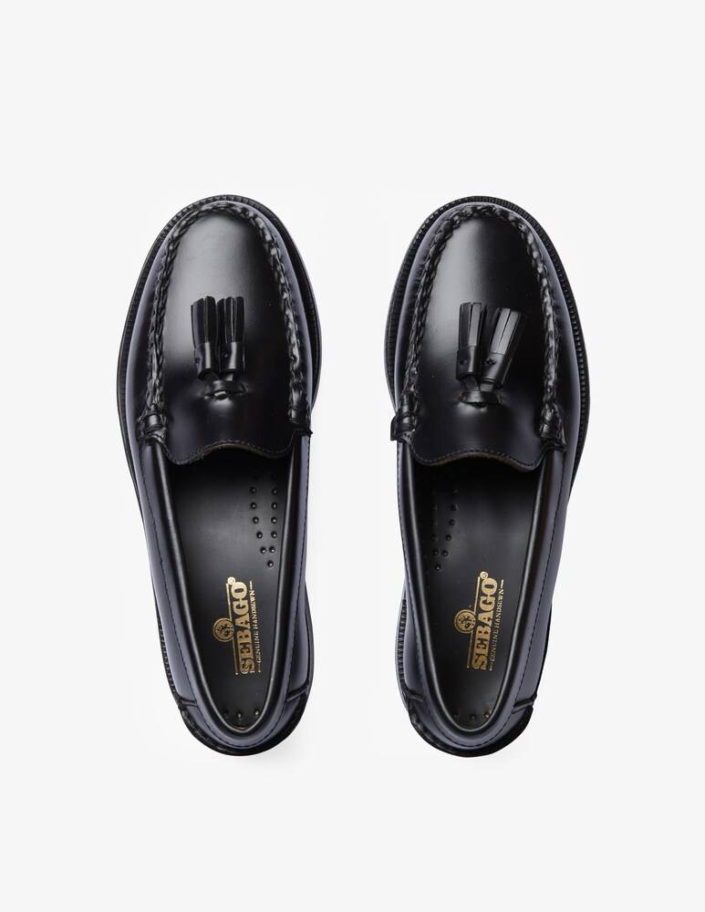 Sebago Mocassino In Nappine Will - Nero