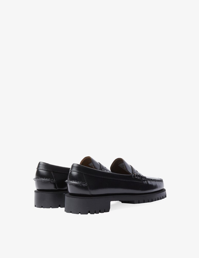 Sebago Mocassino In Pelle - Nero