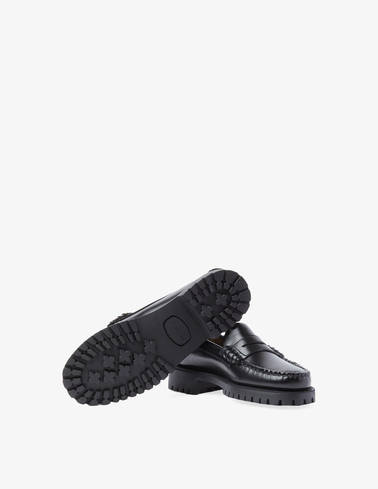 Sebago Mocassino In Pelle - Nero