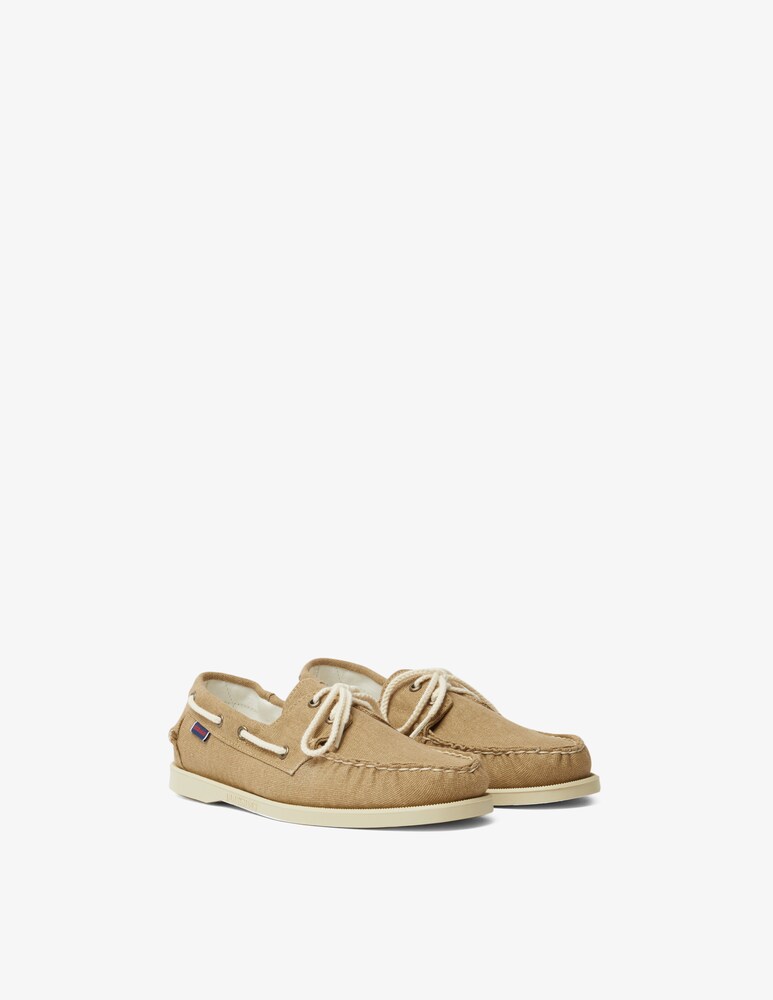 Sebago Scarpe Barca Portland Washed Canvas