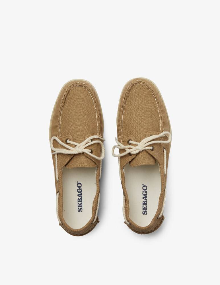 Sebago Scarpe Barca Portland Washed Canvas