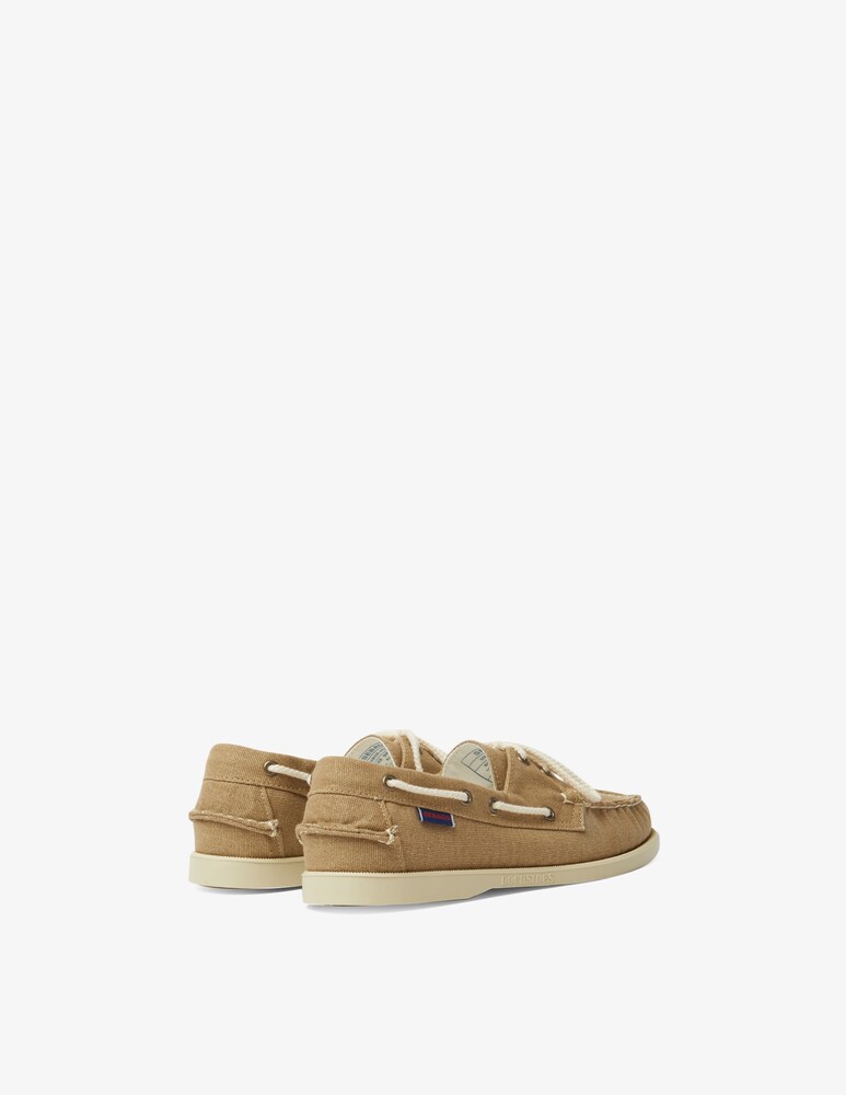 Sebago Scarpe Barca Portland Washed Canvas