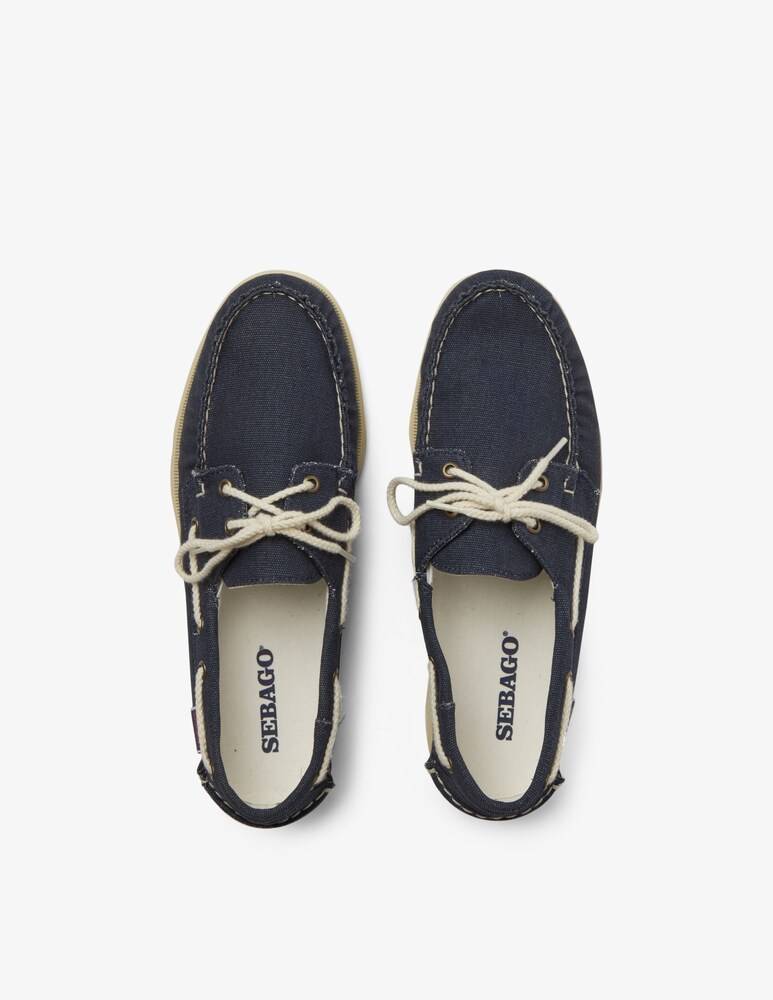 Sebago Scarpe Barca Portland Washed Canvas