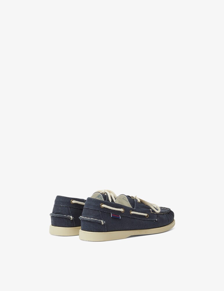Sebago Scarpe Barca Portland Washed Canvas