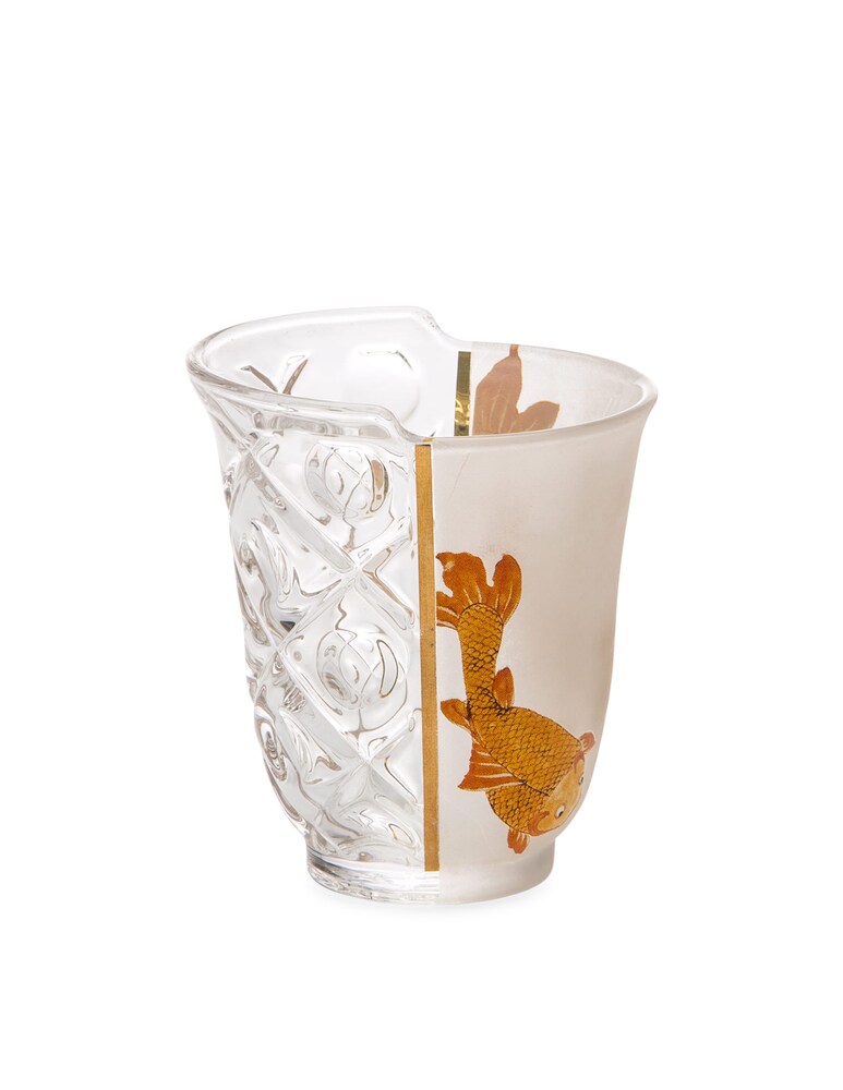 Seletti 3 Bicchieri Hybrid-Aglaura - Multicolor