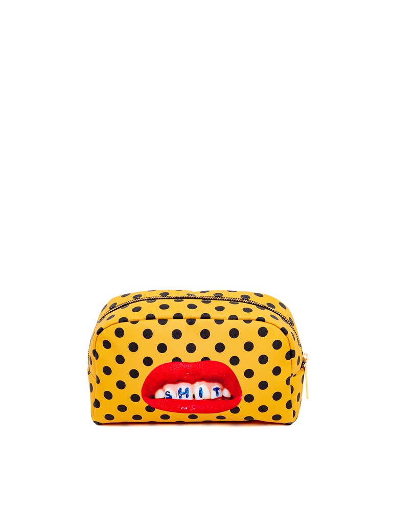 Seletti Beauty-Case In Stampato "Toiletpaper" Shit - Multicolor
