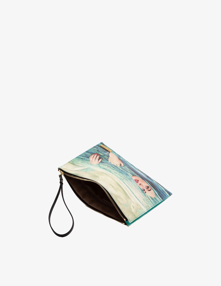 Seletti Borsa A Mano "Toiletpaper Home" Sea Girl - Multicolor