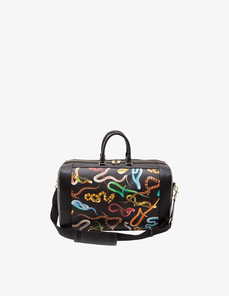 Seletti Borsa Viaggio "Toiletpaper" Snakes - Multicolor