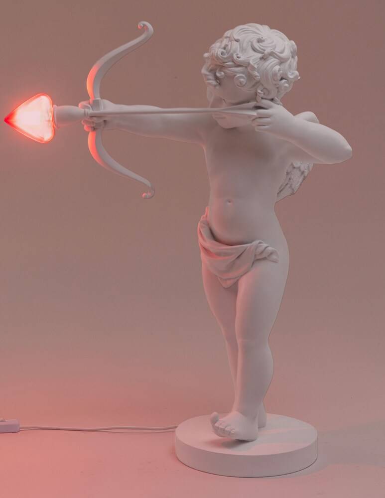 Seletti Cupido Lampada Da Tavolo - Bianco
