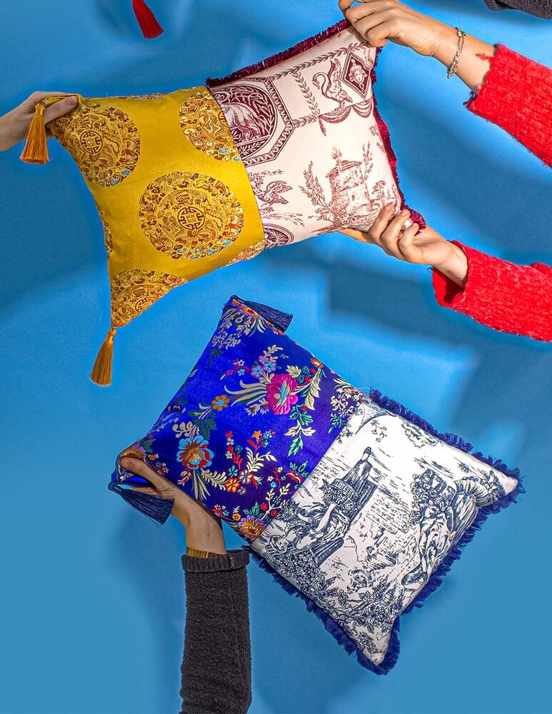 Seletti Cuscino "Hybrid" Ottavia - Giallo