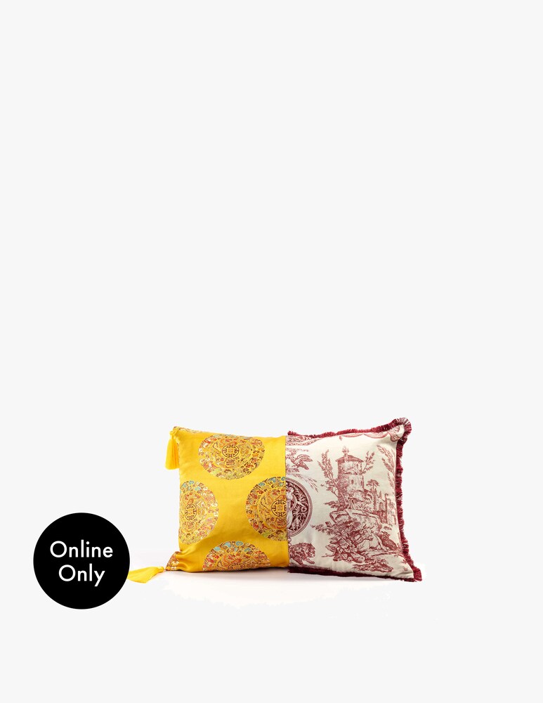 Seletti Cuscino "Hybrid" Ottavia - Giallo