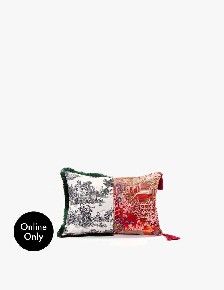 Seletti Cuscino "Hybrid" Pirra - Rosso