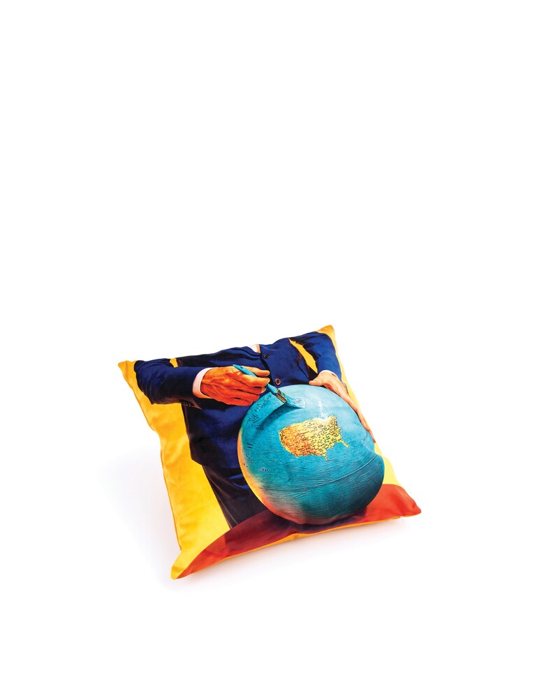 Seletti Cuscinotoiletpaper Cm.50X50 - Globe