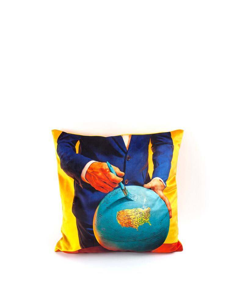 Seletti Cuscinotoiletpaper Cm.50X50 - Globe