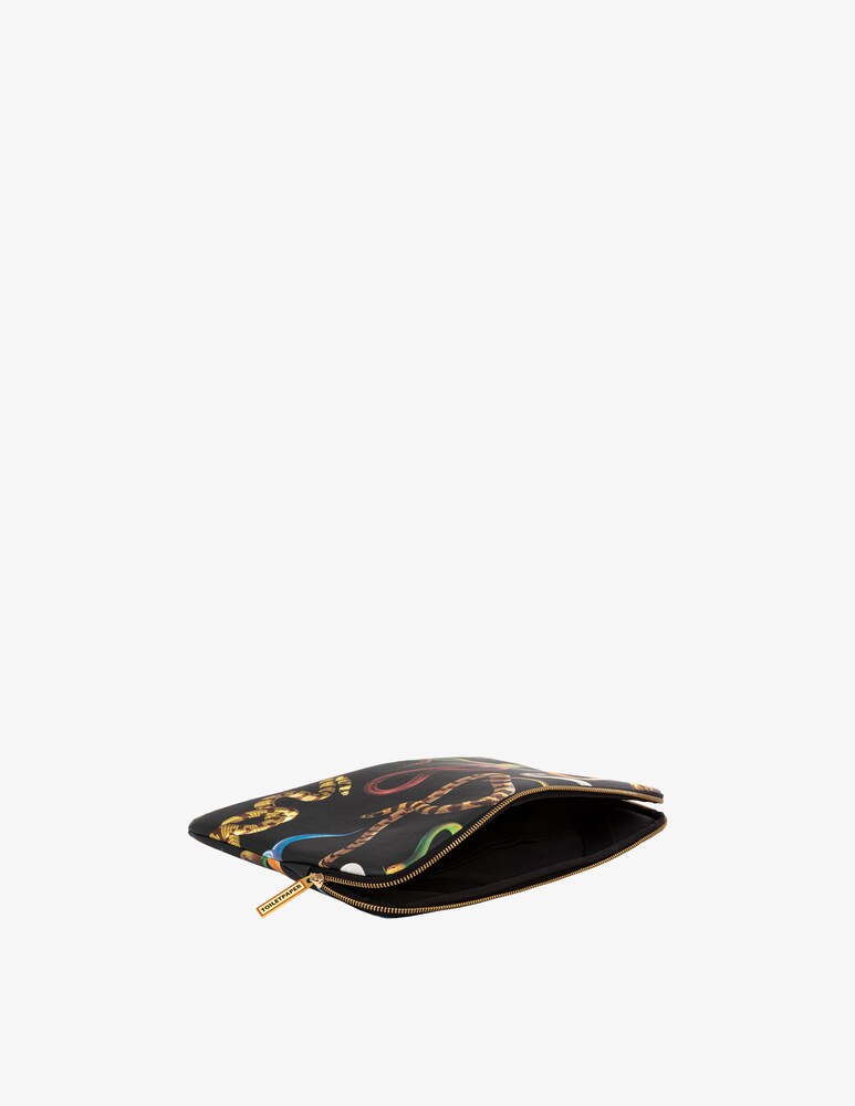 Seletti Custodia Laptop Stampato "Toiletpaper" Snakes - Multicolor