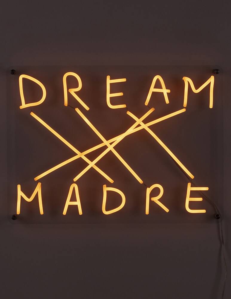 Seletti Dream-Madre Lampada A Led Da Parete - Giallo