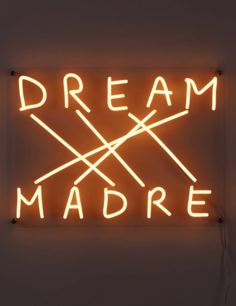 Seletti Dream-Madre Lampada A Led Da Parete - Giallo