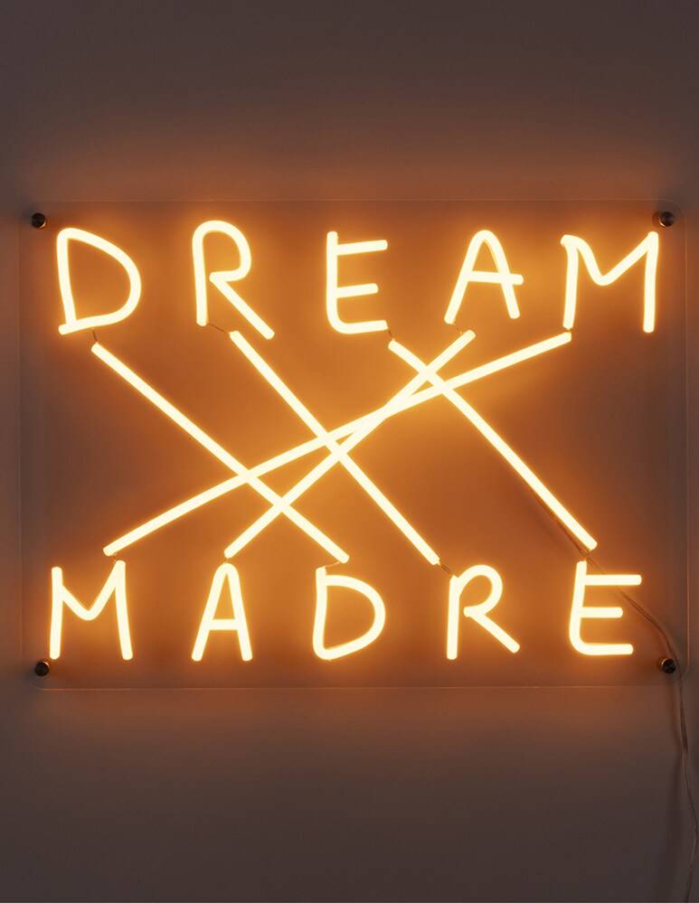 Seletti Dream-Madre Lampada A Led Da Parete - Giallo