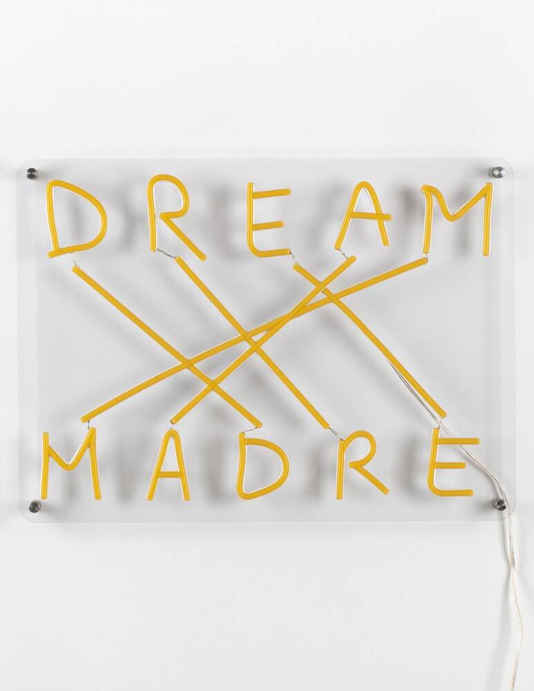 Seletti Dream-Madre lampada a led da parete - giallo