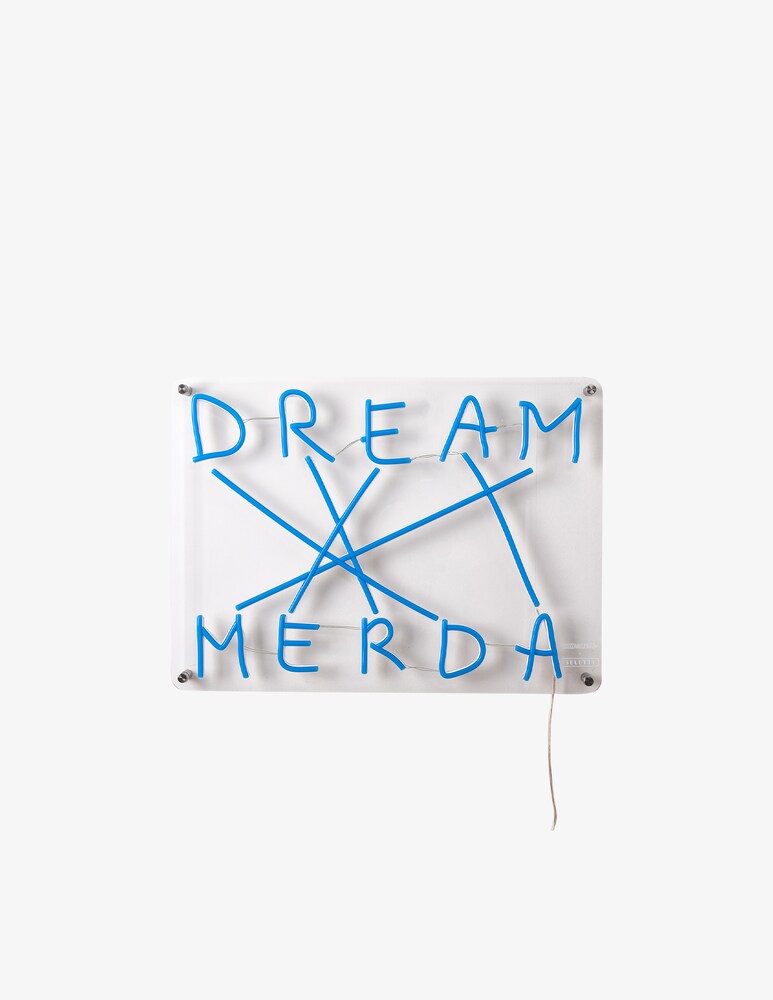 Seletti Dream-Merda Lampada Led - Blu