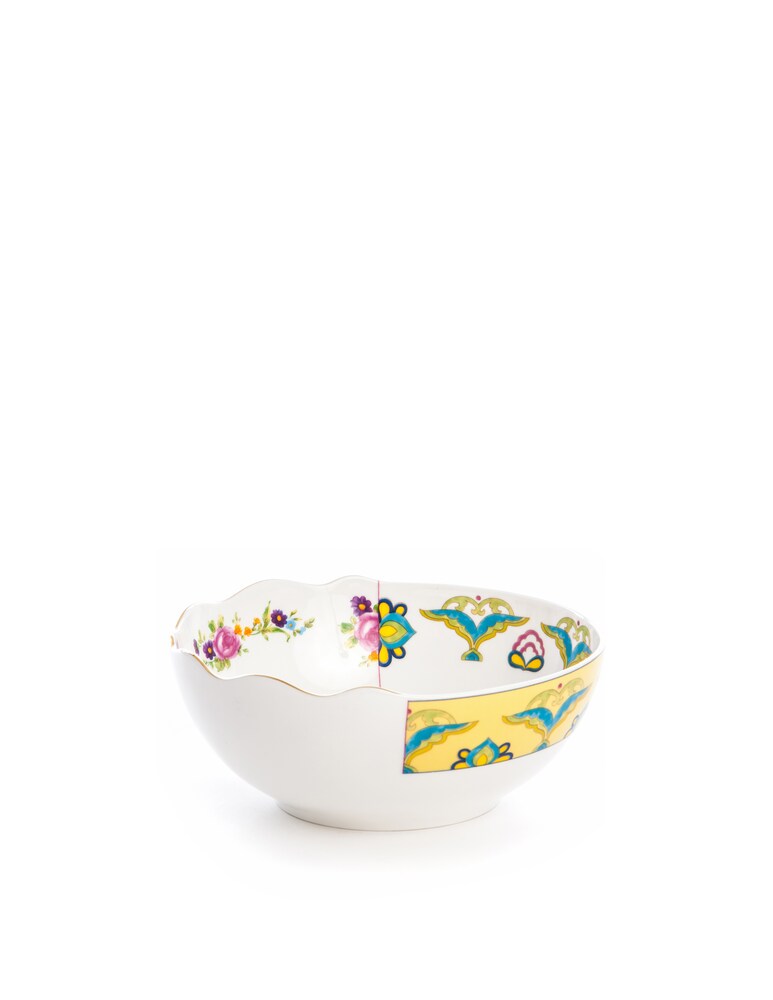 Seletti Hybrid-Bauci Bowl In Porcelain Cm.17.5 H.7.5 - Multicolor