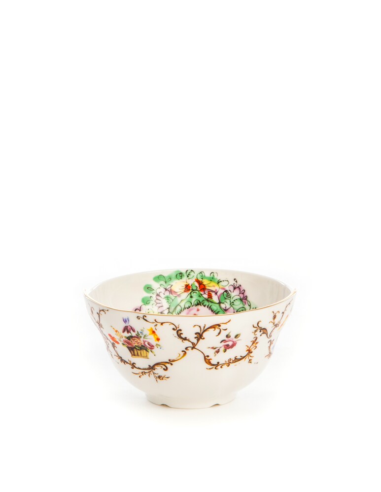 Seletti Hybrid-Irene Porcelain Ciotole Di Frutta Cm.10.5 H. 6.2