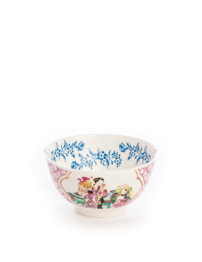 Seletti Hybrid-Maurilia Porcelain Zuccheriera Cm. 12 H.9