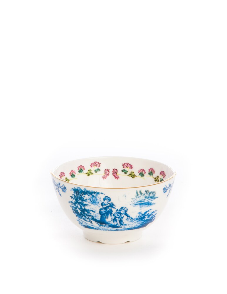 Seletti Hybrid-Maurilia Porcelain Zuccheriera Cm. 12 H.9