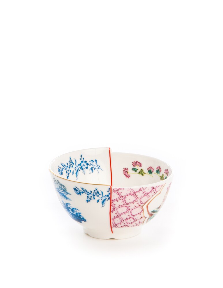 Seletti Hybrid-Maurilia Porcelain Zuccheriera Cm. 12 H.9