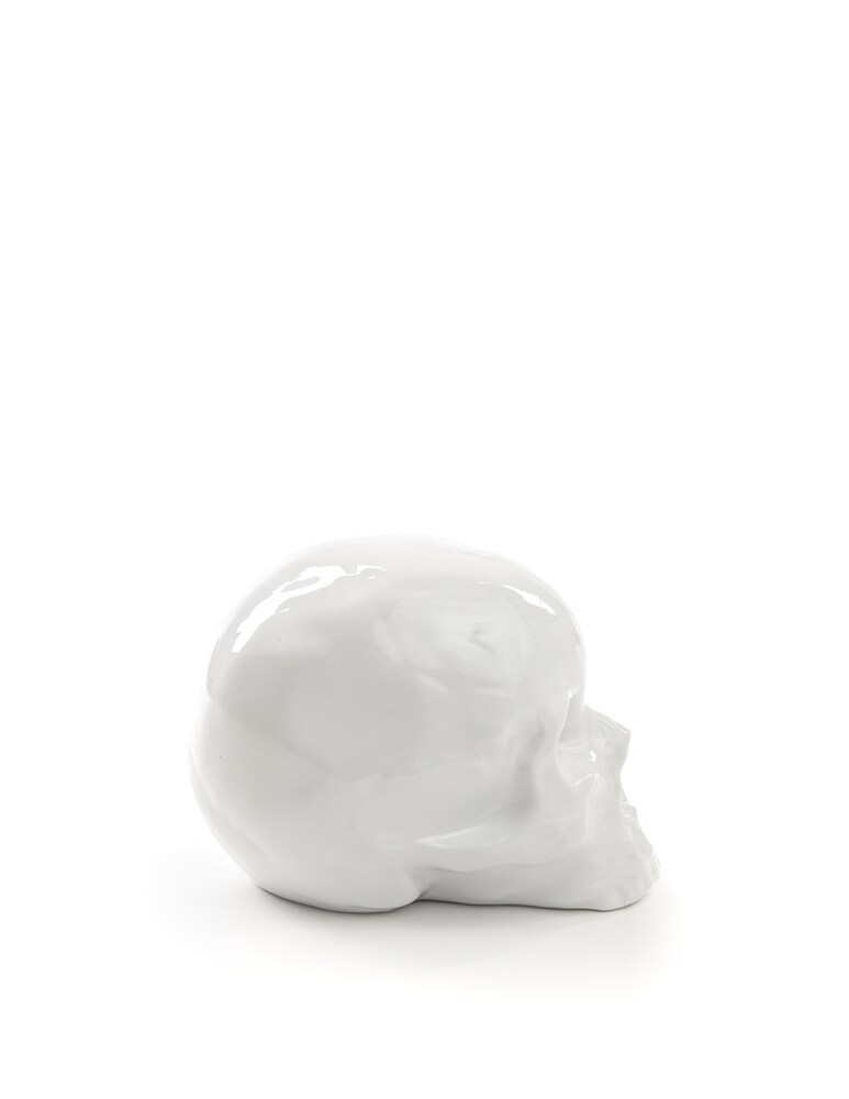 Seletti Il Mio Teschio In Porcellana "Memorabilia" - Bianco