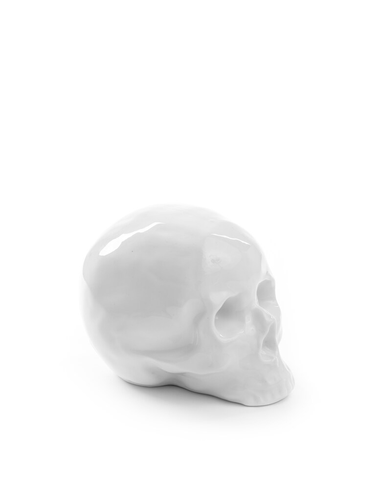 Seletti Il Mio Teschio In Porcellana "Memorabilia" - Bianco