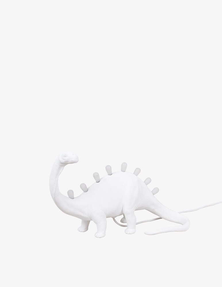Seletti Jurassic Lamp-Brontosaurus Lampada In Resina - Bianco