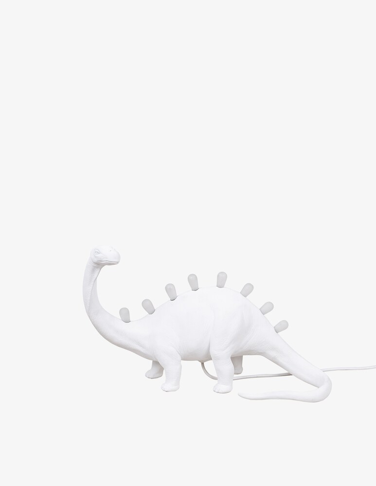 Seletti Jurassic Lamp-Brontosaurus Lampada In Resina - Bianco