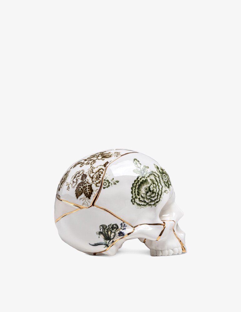 Seletti "Kintsugi Skull" Oggetto Decorativo