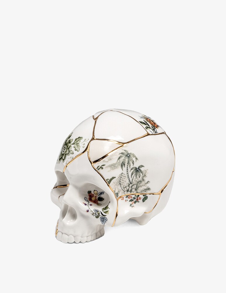 Seletti "Kintsugi Skull" Oggetto Decorativo