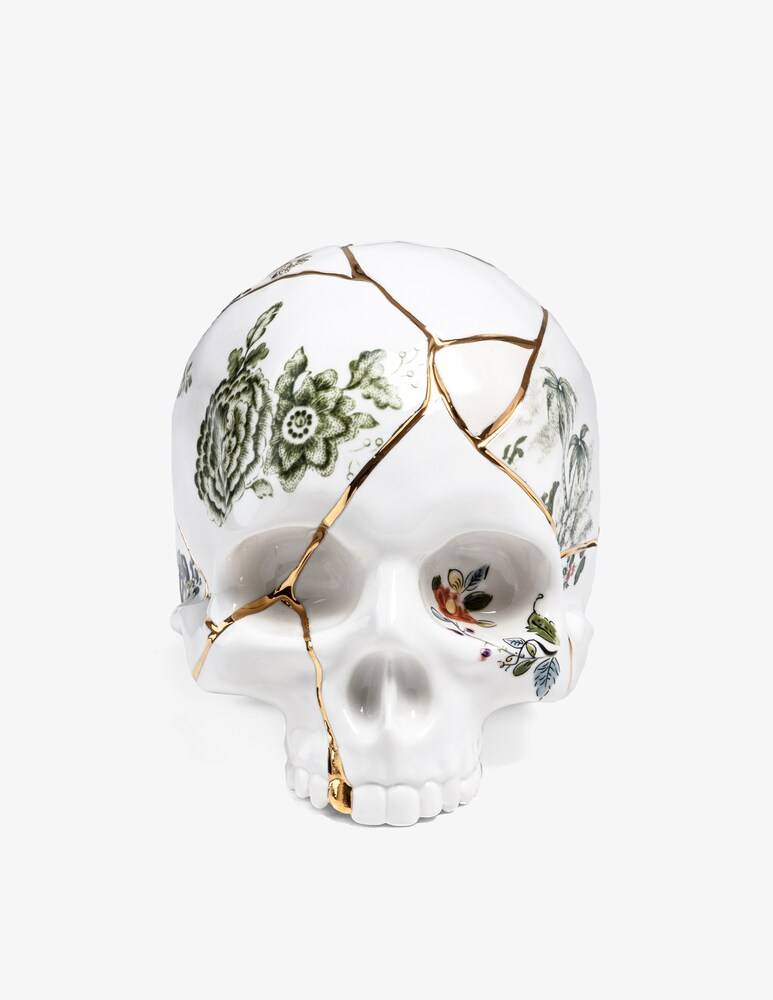 Seletti "Kintsugi Skull" Oggetto Decorativo