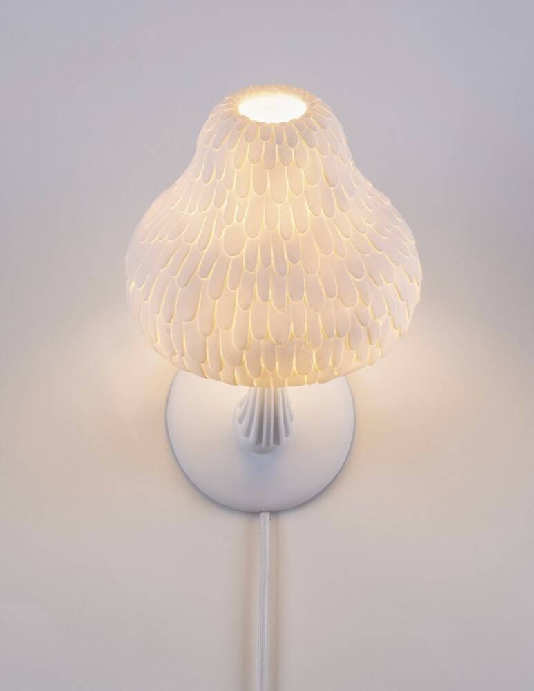 Seletti Lampada/Applique "Mushroom" - Bianco