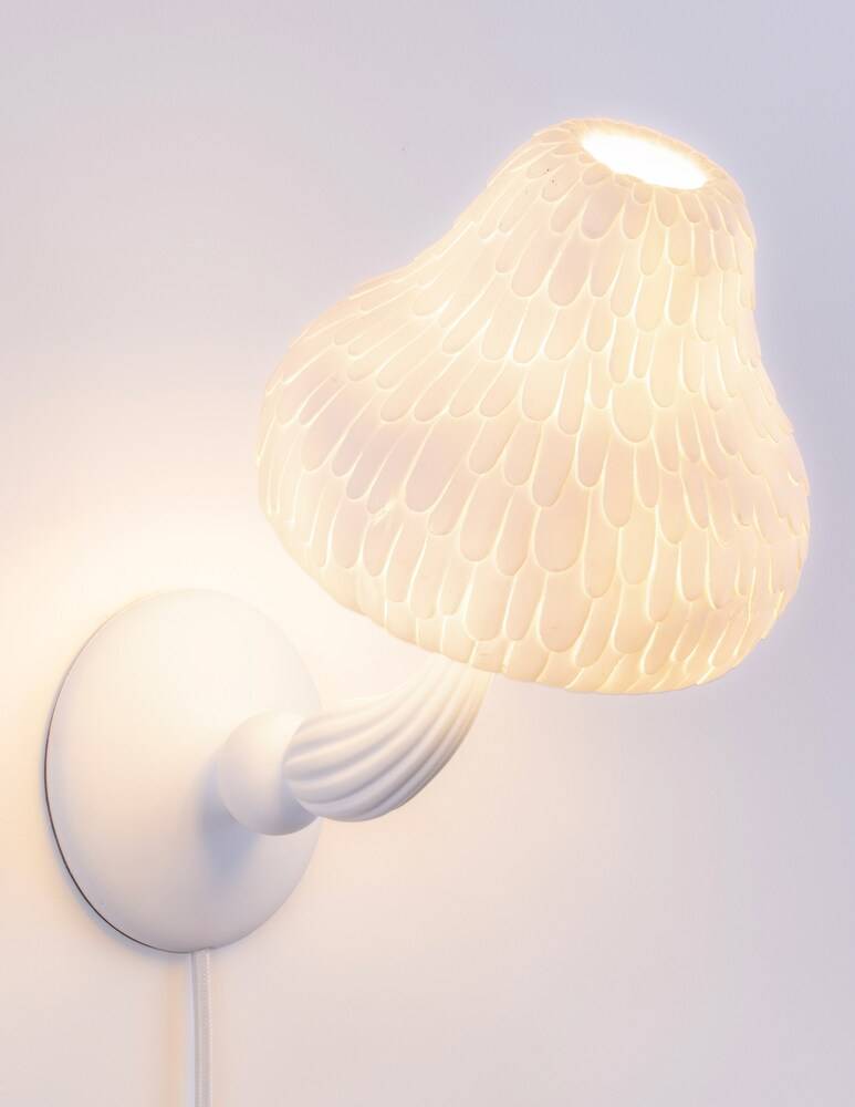 Seletti Lampada/Applique "Mushroom" - Bianco